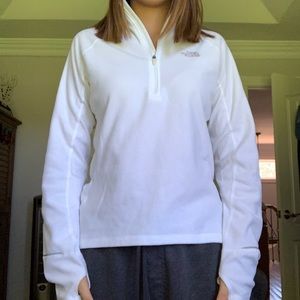 North Face quarter zip light jacket